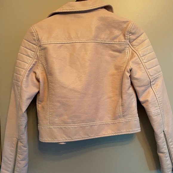 Blank NYC light pink pleather jacket. - Picture 2 of 3